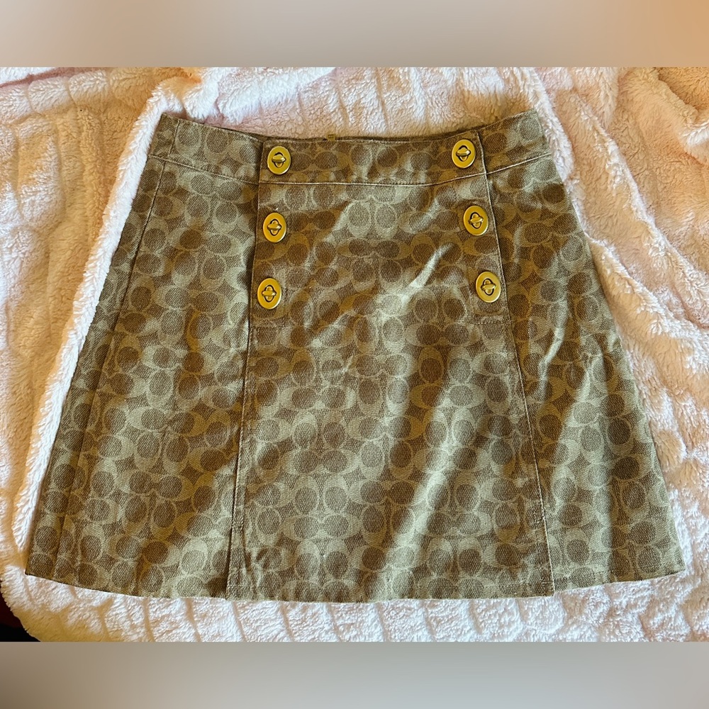 Coach Mini Skirt
